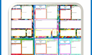 16 Fully Customisable, Child Centred, One Page Profile Templates